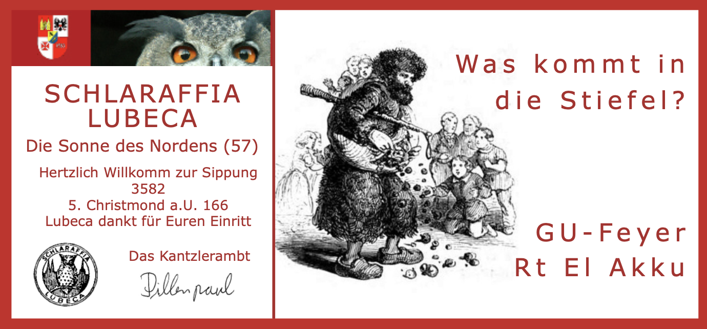 3582: Was kommt in die Stiefel?