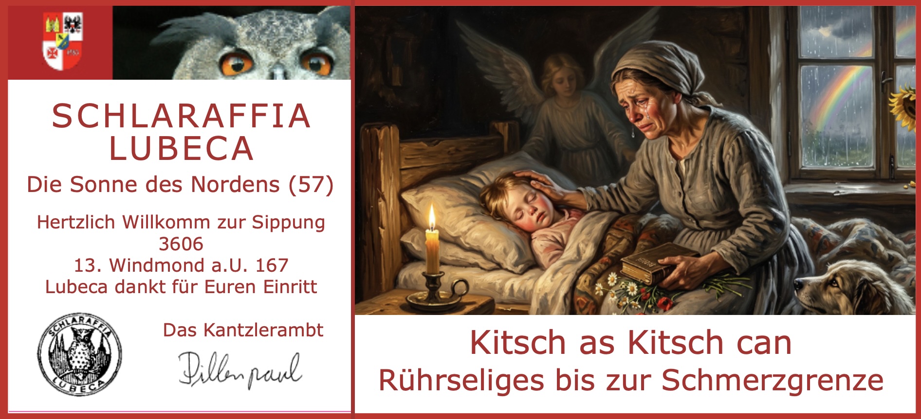 3606: Kitsch as Kitsch can, Rührseliges bis zur Schmerzgrenze